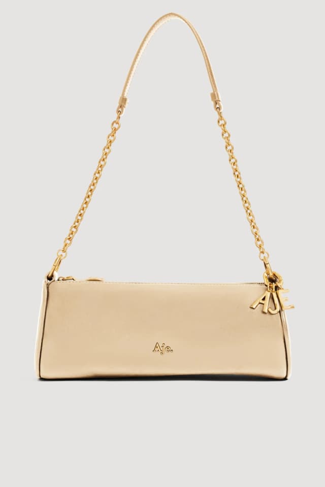 AJE Kimber Barrel Bag in BEACH BEIGE, image 1 of 1 from Aje