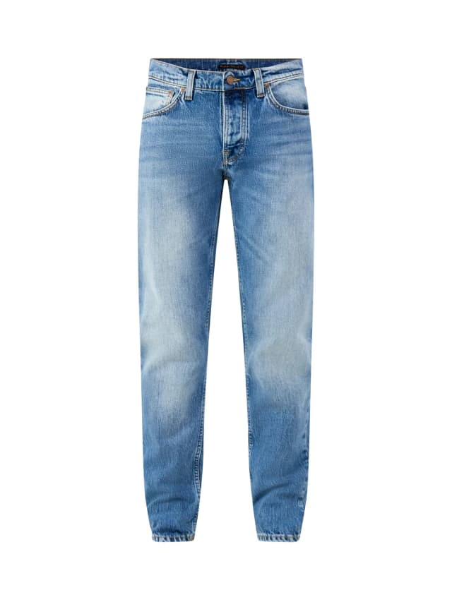 Nudie Jeans Solid Ollie Slim Jeans Worn Vintage in Worn Vintage, image 1 of 1 from Fenwick