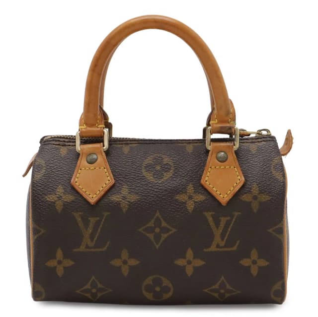 Louis Vuitton Monogram Mini Speedy Mini Bag Pouch Case in Coated canvas from The Reluxe, photo 1 of 1