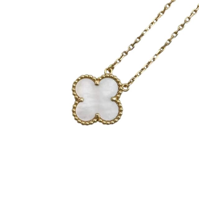 Van Cleef & Arpels Necklace Vintage Alhambra Pendant Yellow Gold in Yellow from The Reluxe, photo 1 of 1