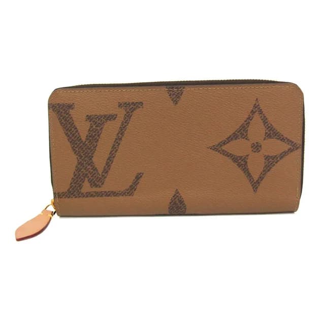 Louis Vuitton Zippy Wallet Monogram Giant M69353 Women's Monogram Reverse Wallet (bi-fold) Brown in Brown Monogram Reverse from Elady, photo 1 of 1