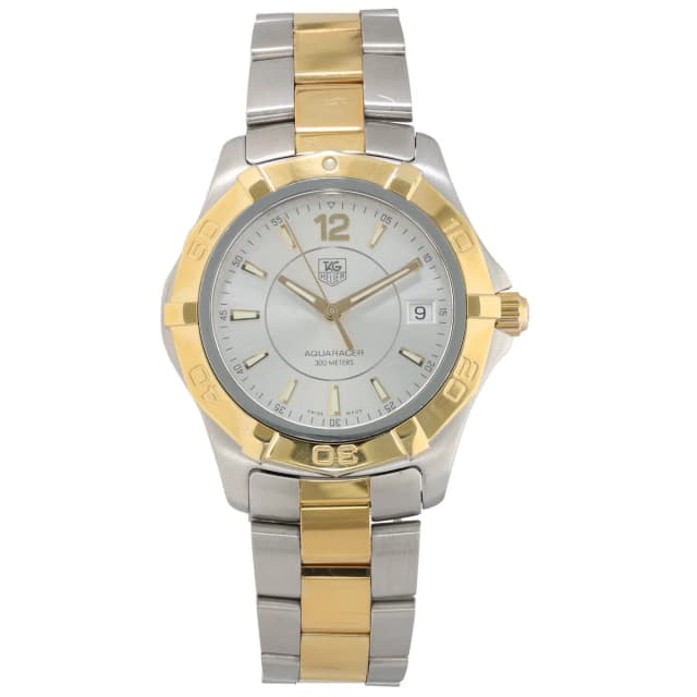 TAG Heuer Aquaracer WAF1120 38mm Bi-Colour Watch from H&T, photo 1 of 1