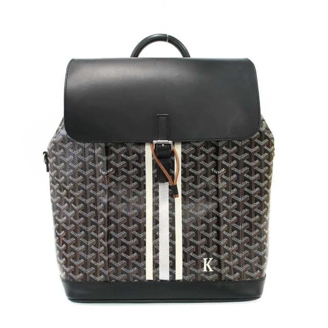 Goyard Alpin MM Backpack Black in Black Leather from The Reluxe, photo 1 of 1