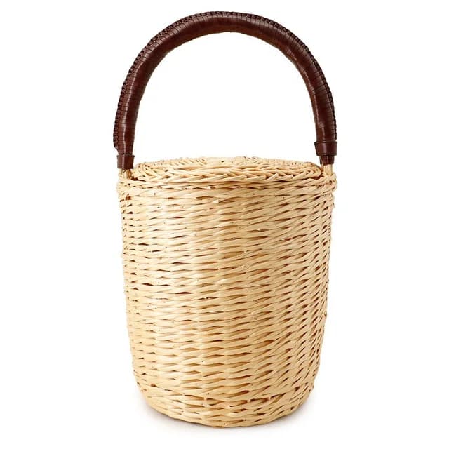 Celine Bucket Bag Raffia Basket in Raffia from The Reluxe, photo 1 of 1