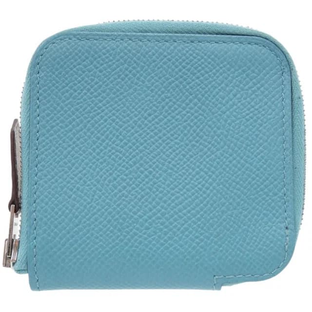 Hermès Azap Silk In Compact Mini Veau Bleu du Nord in Blue Calfskin from The Reluxe, photo 1 of 1