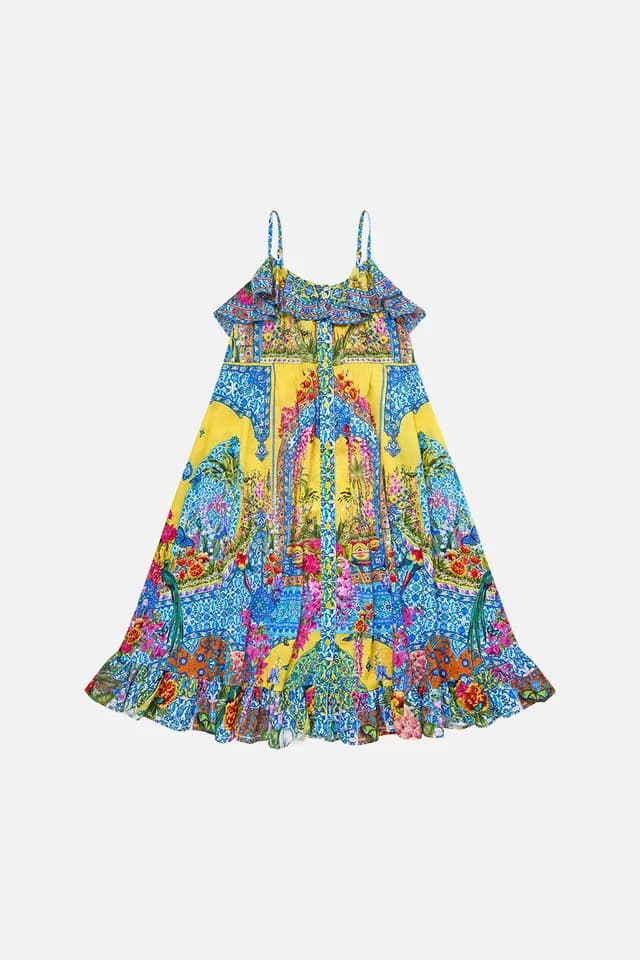 Camilla eBoutique KIDS STRAPPY BUTTON THROUGH FRILL MAXI DRESS SULTANAHMET SUMMER, image 1 of 1 from CAMILLA