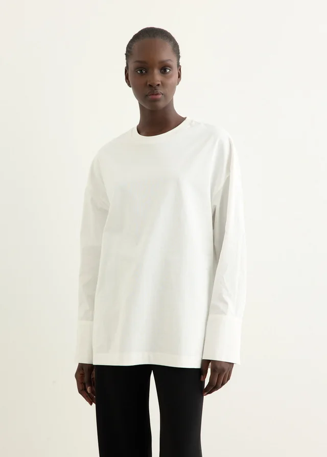 A.Emery Baker Shirt in PARCHMENT, image 1 of 1 from Incu