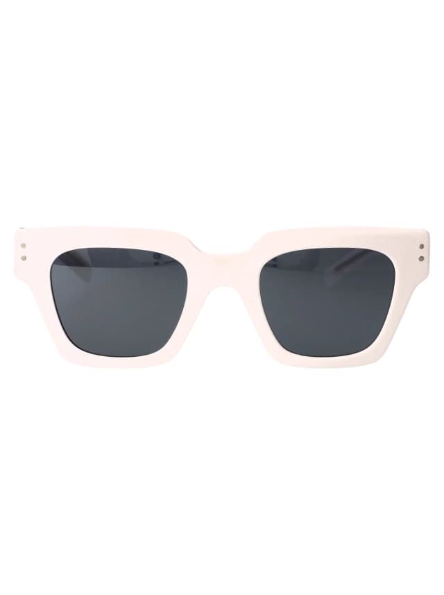 Dolce & Gabbana 0dg4413 Bold White Acetate Sunglasses in White from HEWI, photo 1 of 1