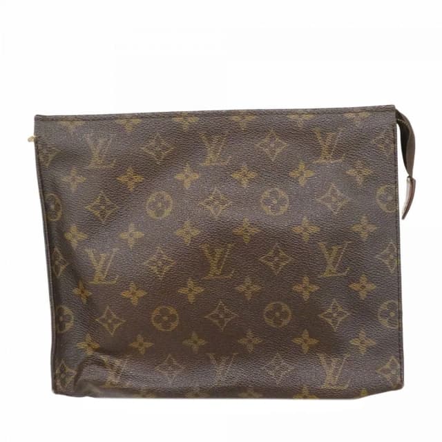 Louis Vuitton Clutch Monogram Pochette Toilet 26 Brown in Brown from The Reluxe, photo 1 of 1