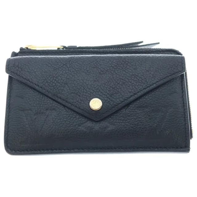 Louis Vuitton Card Case Recto Verso Monogram Empreinte Noir Coin Purse Wallet in Black from The Reluxe, photo 1 of 1
