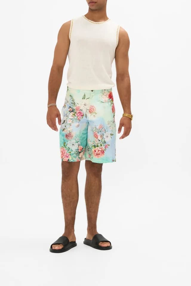 Camilla eBoutique FIXED WAIST MID LENGTH WALK SHORT THE JEWELLERY MUSEUM, image 1 of 1 from CAMILLA