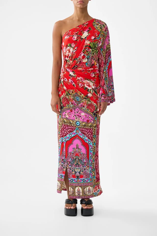 Camilla eBoutique ONE SHOULDER JERSEY DRESS HEIRLOOM EMPIRE, image 1 of 1 from CAMILLA