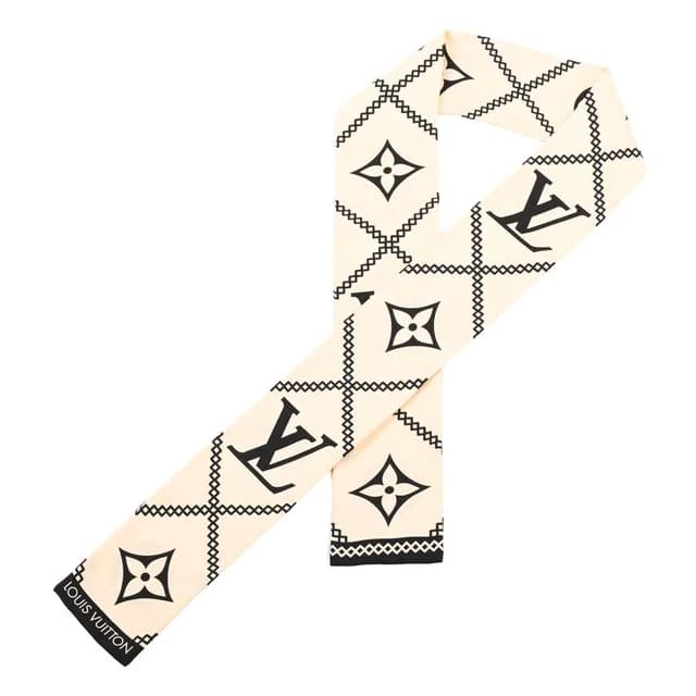 Louis Vuitton Scarf Bandeau Crois John in Silk from The Reluxe, photo 1 of 1