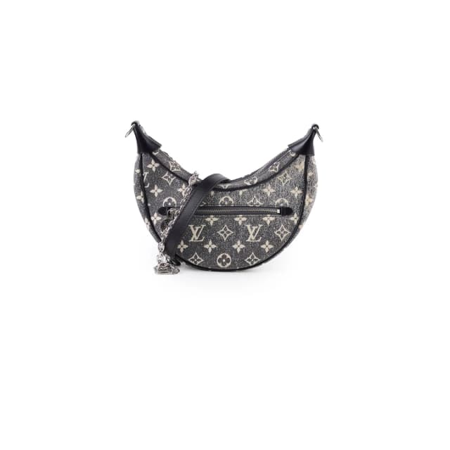Louis Vuitton Loop Bag Denim Black (microchip) in Black Denim from The Purse Affair, photo 1 of 1