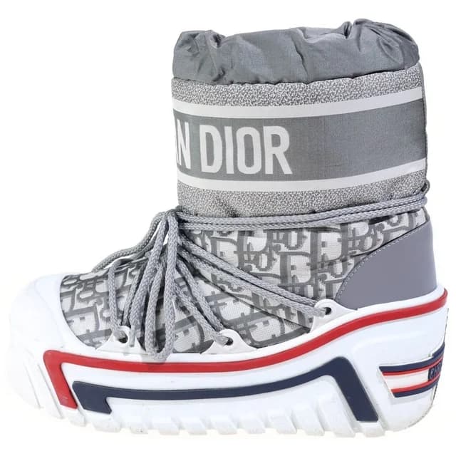 Dior Alps Oblique Ski Boots Gray in Grey from The Reluxe, photo 1 of 1