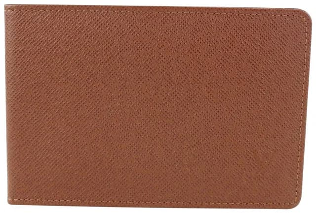 Louis Vuitton Brown Taiga Leather Card Holder ID Cas Wallet in Brown Leather from Bagriculture, photo 1 of 1