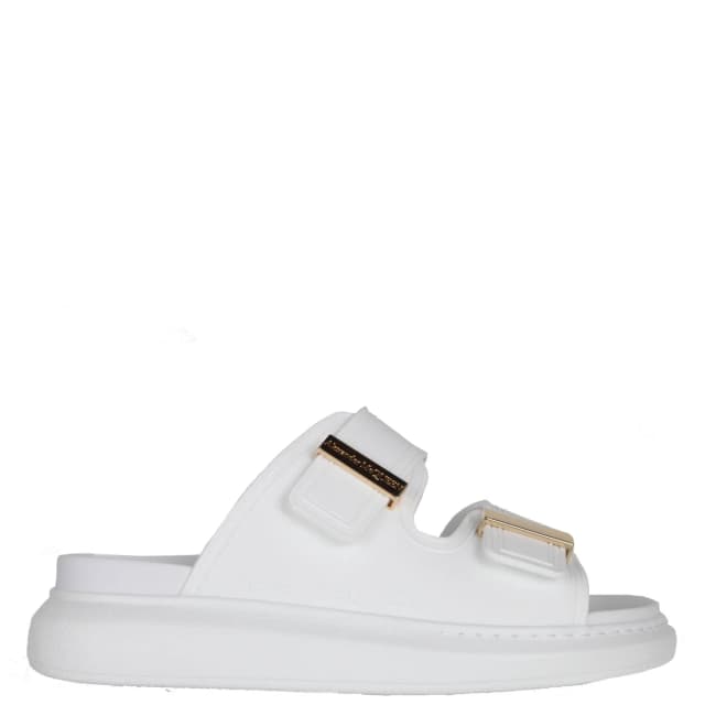 Alexander McQueen Hybrid Rubber Slides, Ivory, image 1 of 1 from Cultstatus