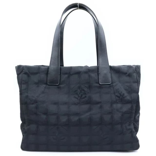 Chanel New Travel CC Logo Tote Bag in Leather from The Reluxe, photo 1 of 1
