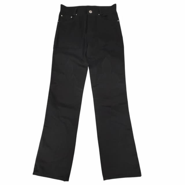 Chrome Hearts Cotton 100% Flairnie Horseshoe Button Denim Pants Black 29 in Black Denim from The Reluxe, photo 1 of 1