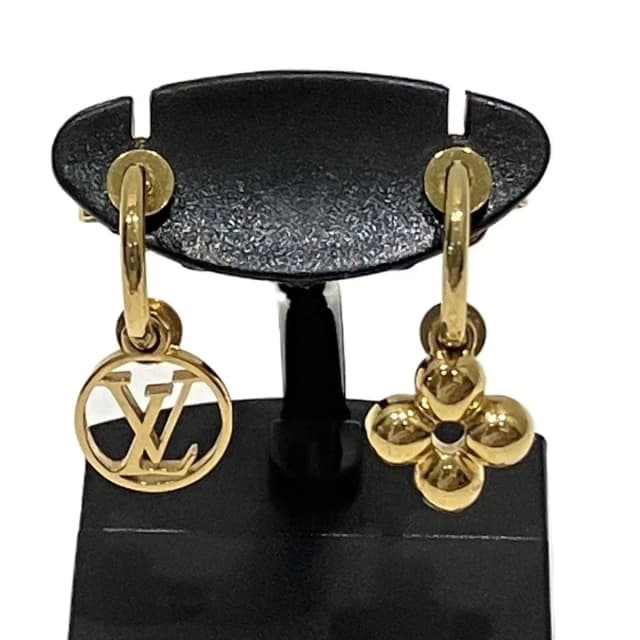 Louis Vuitton Book le Doreil Blue Mining Earrings Brass in Blue from The Reluxe, photo 1 of 1