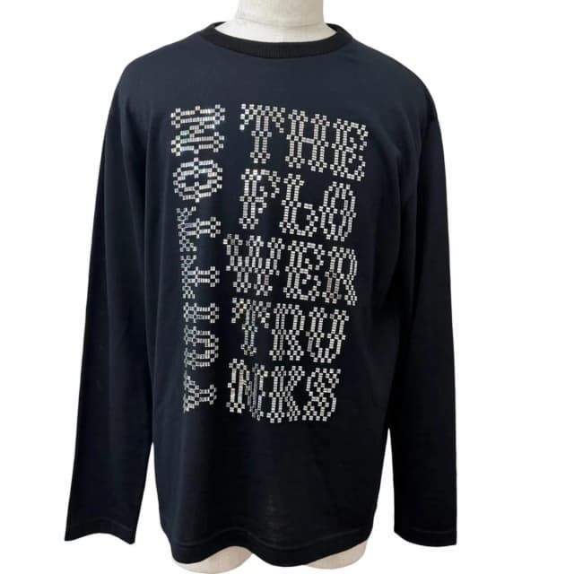 Louis Vuitton 100% Embellished Crew Neck Sweater Black in Black Wool from The Reluxe, photo 1 of 1