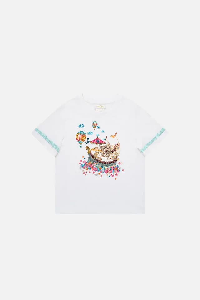 Camilla eBoutique KIDS SHORT SLEEVE CLASSIC TEE MINIATURE MOMENTS, image 1 of 1 from CAMILLA