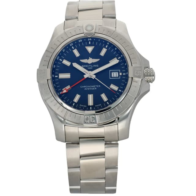 Breitling Avenger II A32395 44mm Stainless Steel Watch from H&T, photo 1 of 1