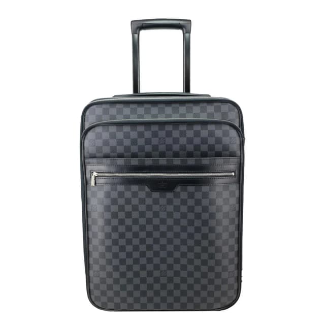 Louis Vuitton Pegase 55 Damier Graphite Business Suitcase Travel Bag Black in Black Coated canvas from Dallas Designer Handbags, photo 1 of 1
