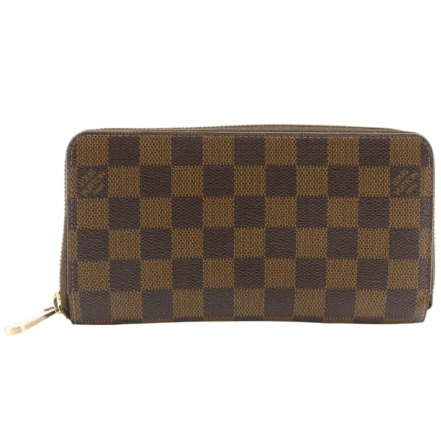 Louis Vuitton Zippy Wallet Damier Canvas Brown in Brown Canvas from The Reluxe, photo 1 of 1