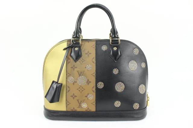 Louis Vuitton Reverse Monogram Studded Night Lights Alma PM in Canvas from Bagriculture, photo 1 of 1