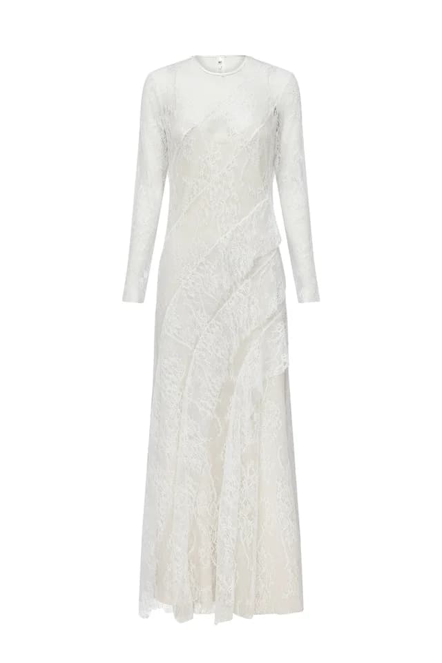 MANNING CARTELL Sheer Bliss Dress in WHITE, image 1 of 1 from Manning Cartell