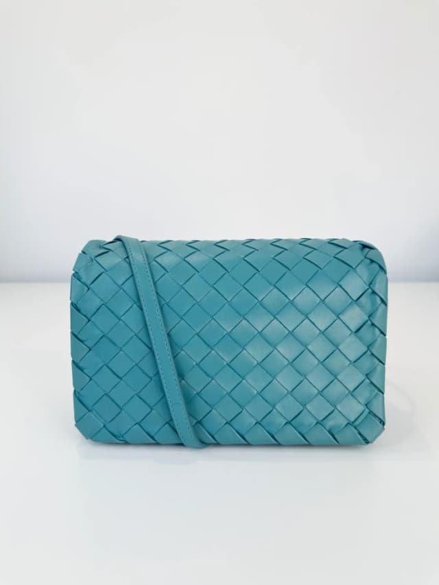 Bottega Veneta Intrecciato Leather Crossbody Bag in Woven leather from Edit Second Hand, photo 1 of 1