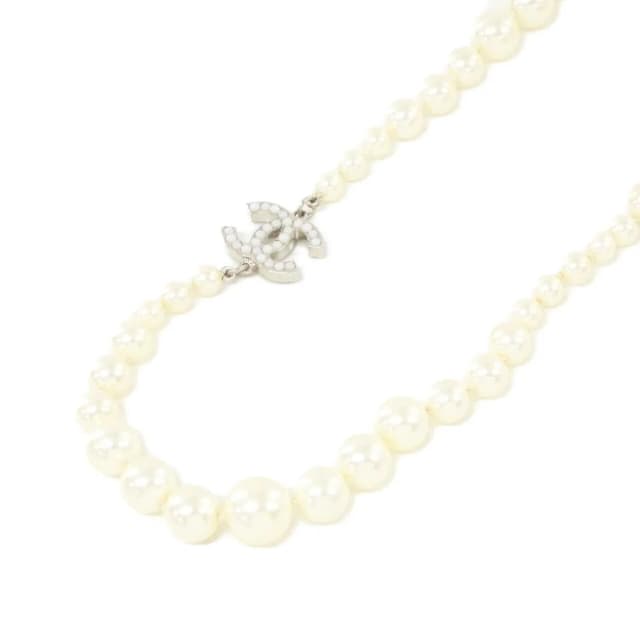 Chanel Necklace Silver in Silver from The Reluxe, photo 1 of 1