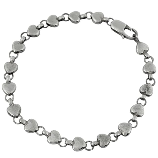 Tiffany & Co. Bracelet Puff Heart 925 Sterling Silver in Silver from The Reluxe, photo 1 of 1
