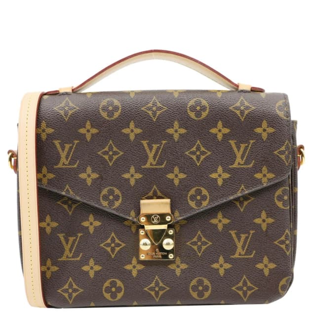 Louis Vuitton Metis Pochette Monogram Canvas Crossbody Bag Brown in Brown Coated canvas from Dallas Designer Handbags, photo 1 of 1