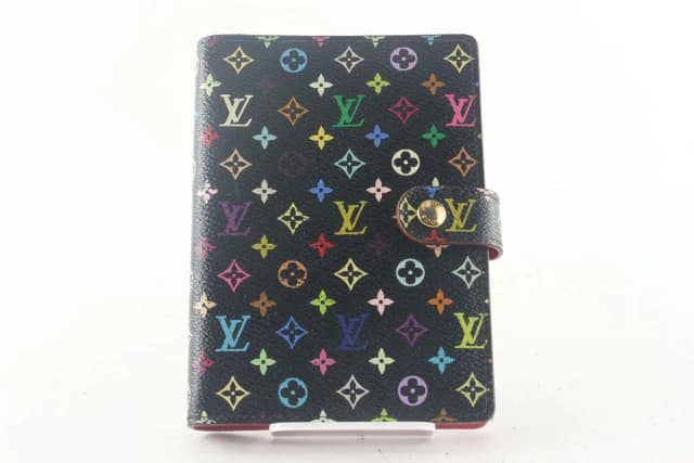 Louis Vuitton Black Monogram Multicolor Agenda PM Small Ring in Black from Bagriculture, photo 1 of 1