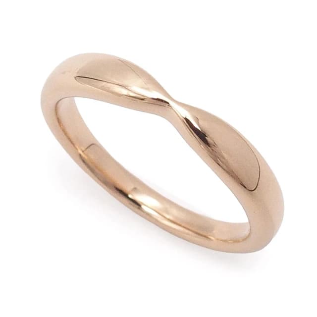 Tiffany & Co. Harmony Wedding Band Ring Pink Gold 18K in Pink from The Reluxe, photo 1 of 1