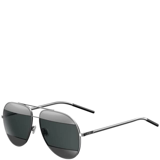 Dior Split Sunglasses, Gunmetal/Grey, image 1 of 1 from Cultstatus