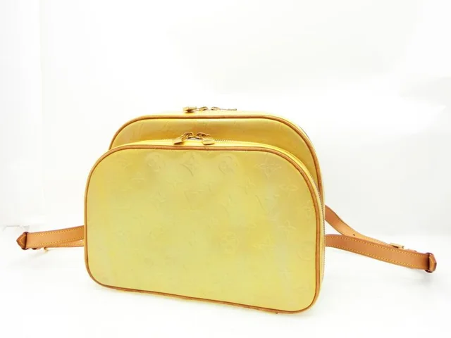 Louis Vuitton Green-Yellow Monogram Vernis Murray Mini Backpack in Green from Bagriculture, photo 1 of 1