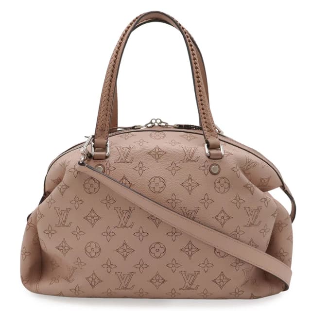 Louis Vuitton Monogram Mahina Asteria 2-Way Shoulder Bag Crossbody Magnolia Pink in Pink Leather from The Reluxe, photo 1 of 1