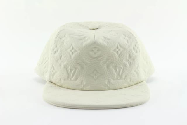 Louis Vuitton Virgil Monogram Taurillon Leather Casquette Baseball Cap in Leather from Bagriculture, photo 1 of 1