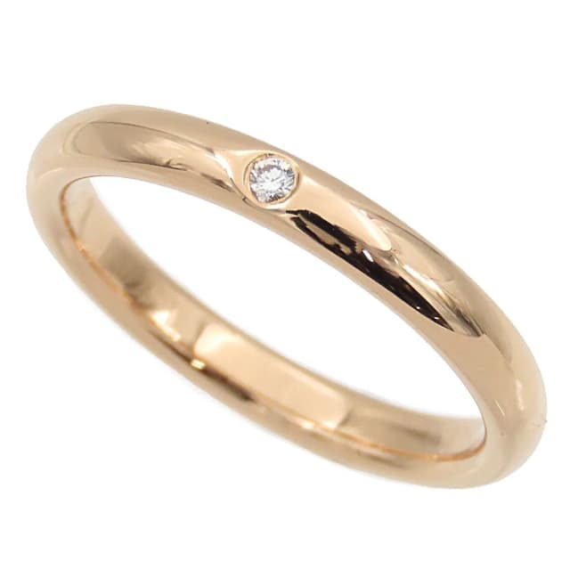 Tiffany & Co. Elsa Peretti Pink Gold 18K Diamond Ring in Pink from The Reluxe, photo 1 of 1