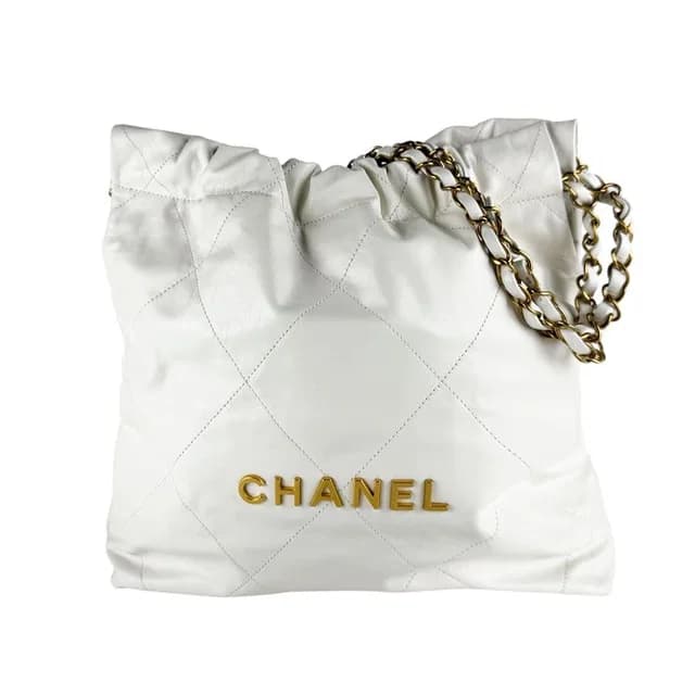 Chanel Shoulder Bag 22 in Leather from The Reluxe, photo 1 of 1