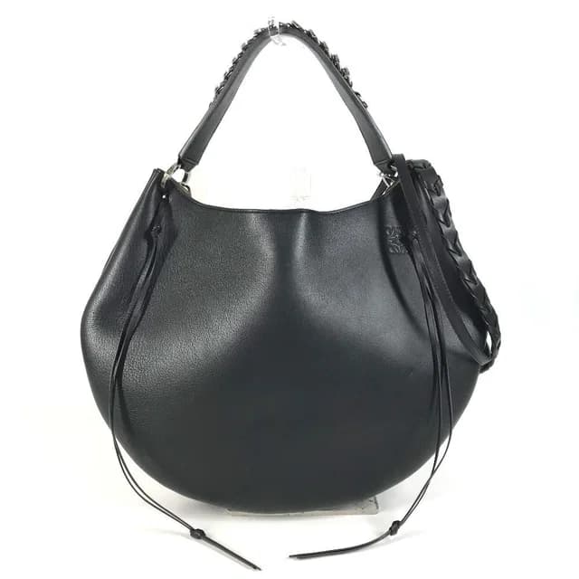 Loewe Shoulder Bag Fortune Hobo 326.62 Leather Black in Black Leather from The Reluxe, photo 1 of 1