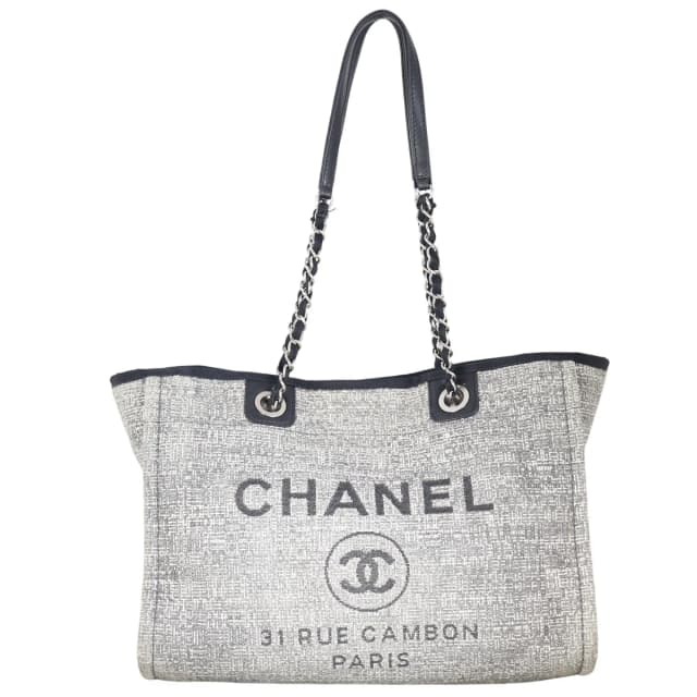 Chanel Deauville Small Tote in Tweed from Luxe.It.Fwd, photo 1 of 1