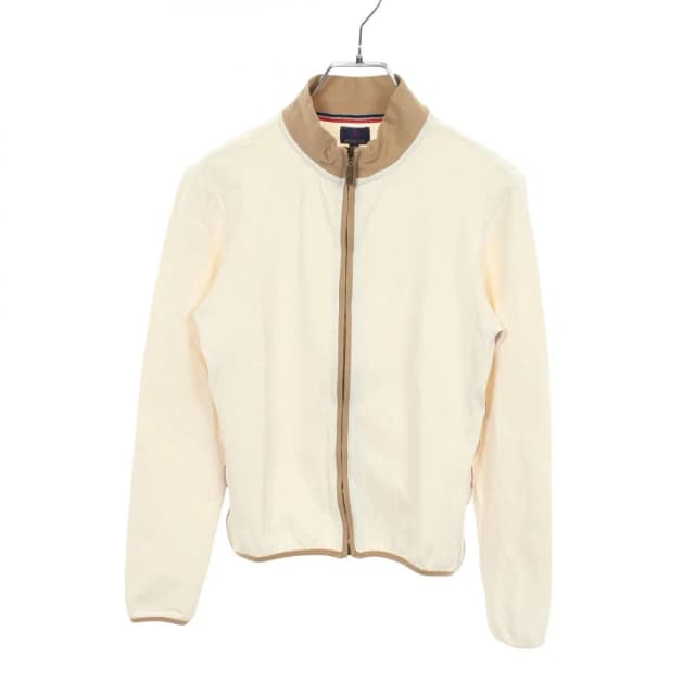 Moncler Jersey Beige Jacket White in White Nylon from The Reluxe, photo 1 of 1