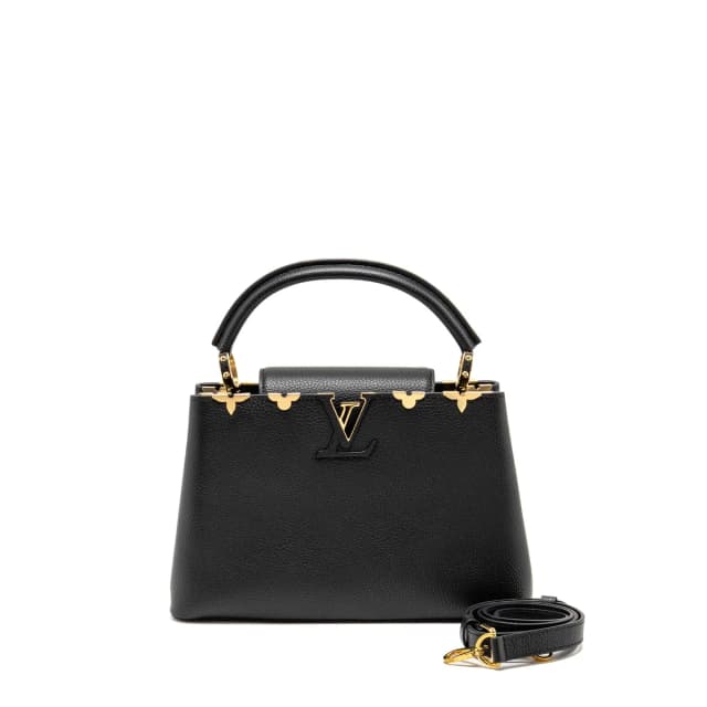 Louis Vuitton Capucines mm Taurillon Leather Black GHW in Black Leather from EMIER, photo 1 of 1