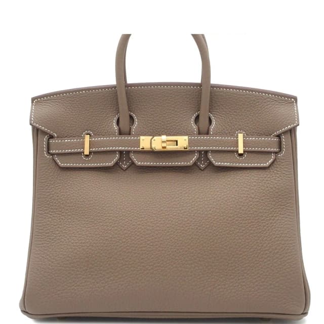 Hermès Birkin 25 Etoupe Gold Togo Handbag in Taupe Togo leather from The Reluxe, photo 1 of 1