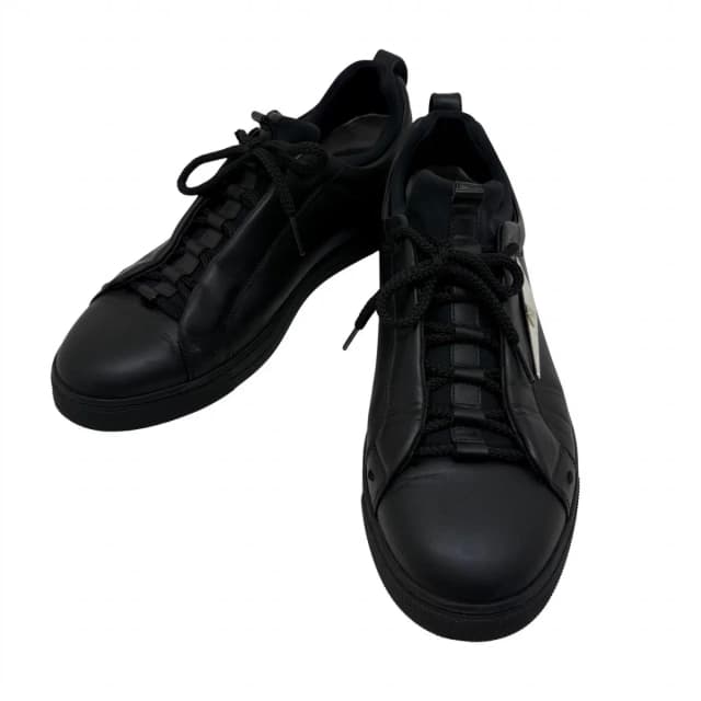 Fendi Bugs Monster Sneakers 7 Black Leather in Black Leather from The Reluxe, photo 1 of 1