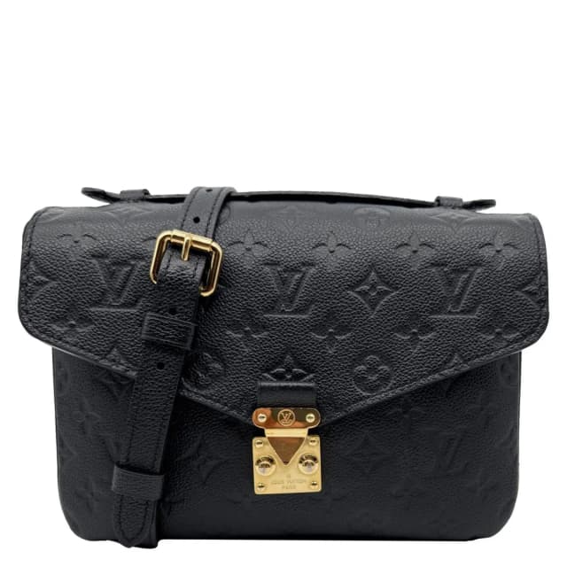 Louis Vuitton Metis Pochette Empreinte Leather Crossbody Bag Black in Black Leather from Dallas Designer Handbags, photo 1 of 1